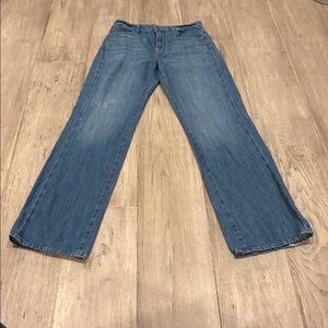 7 For All Mankind Blue Denim Jeans